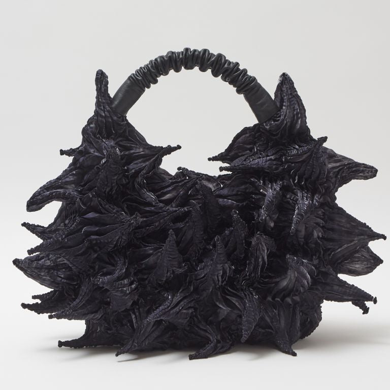 OBai-Shibori Crescent Bag