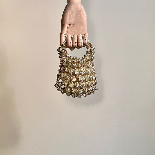 Puku-Puku Mini-Mini Bag - Metallic