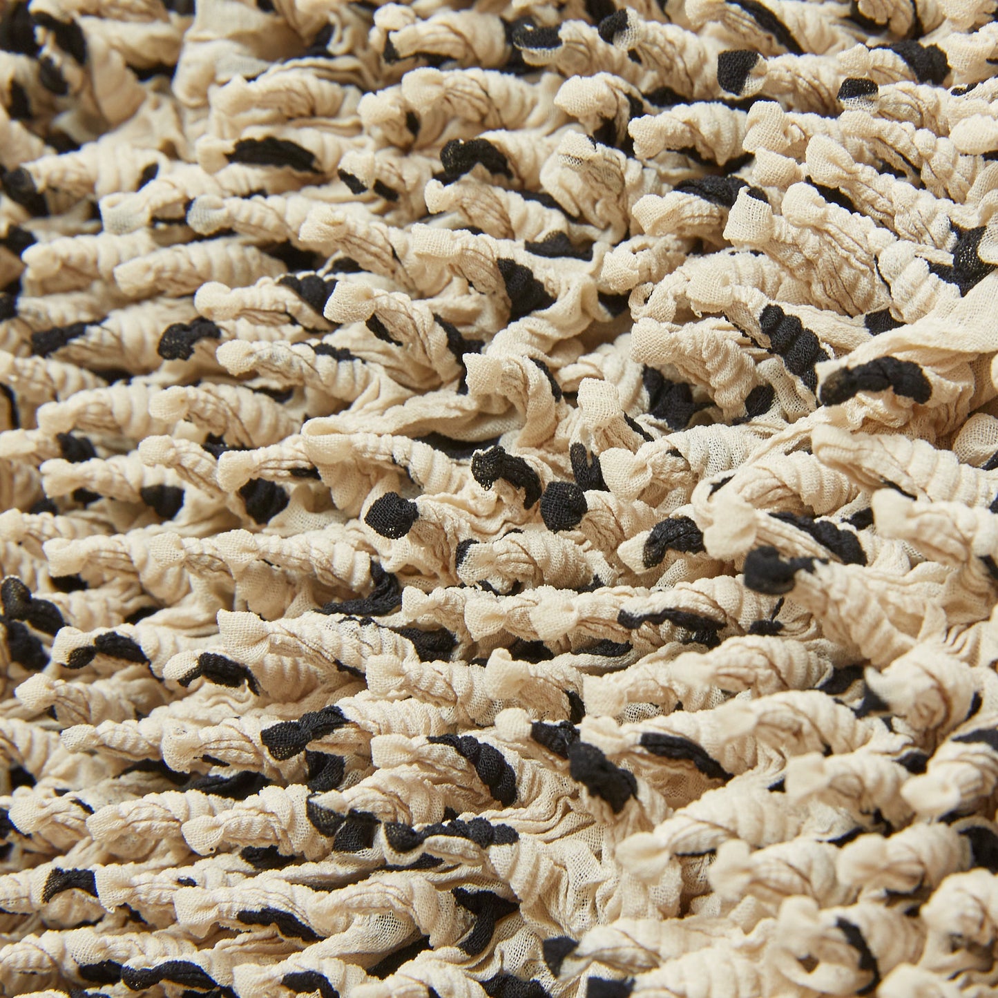 Spiky Shibori Sleeveless Top -  Chiffon, Dot Patterns