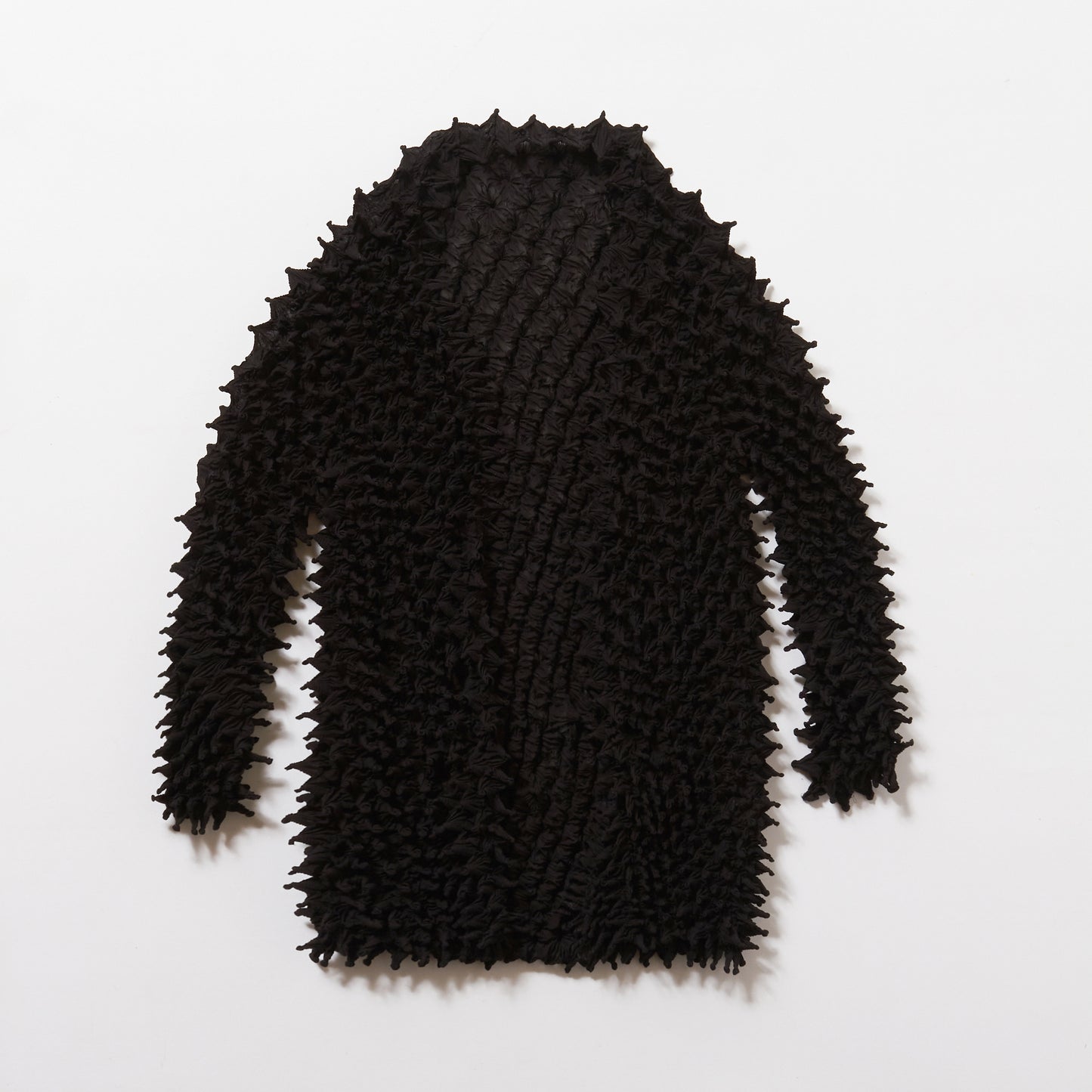 Spiky Shibori Cardigan - Chiffon