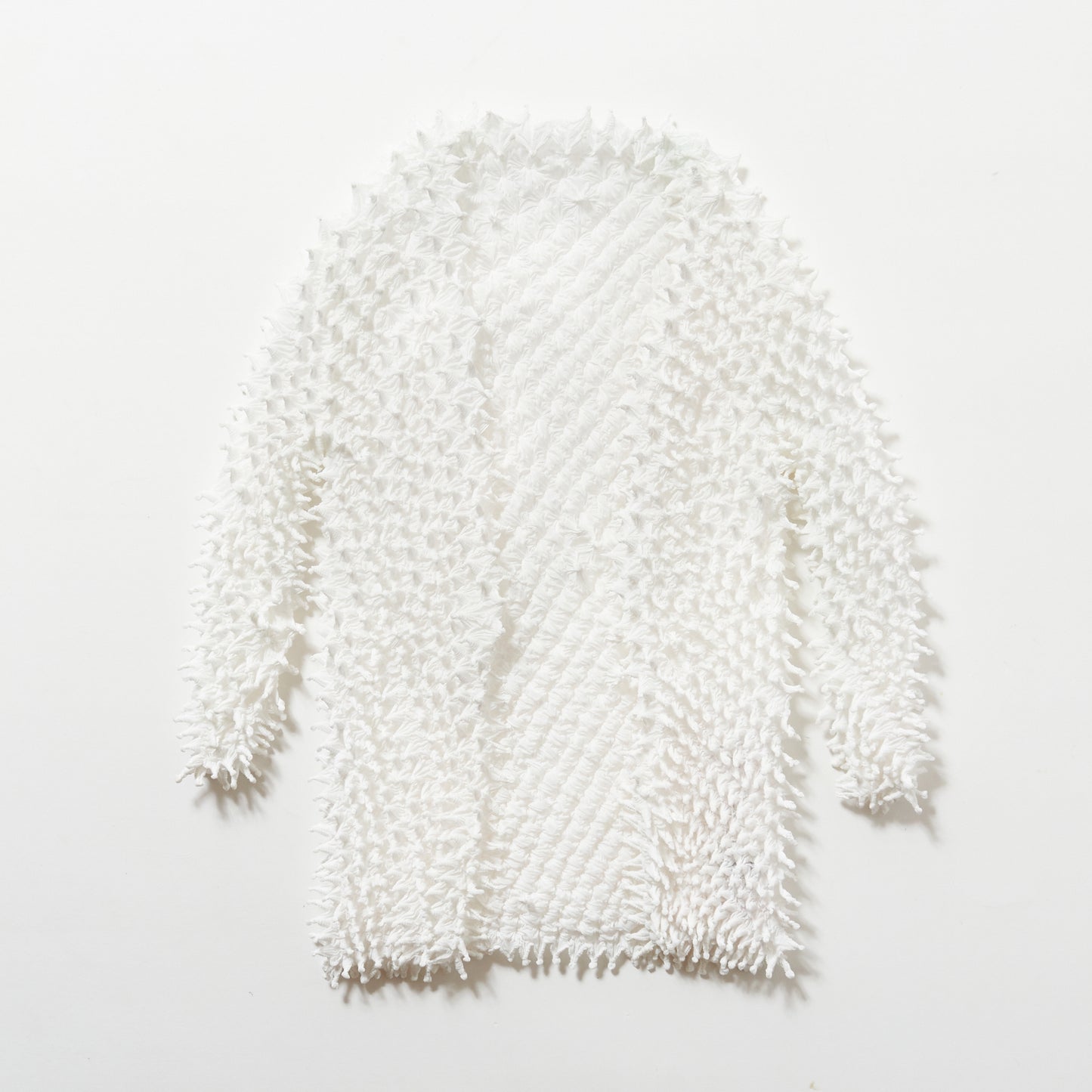 Spiky Shibori Cardigan - Chiffon