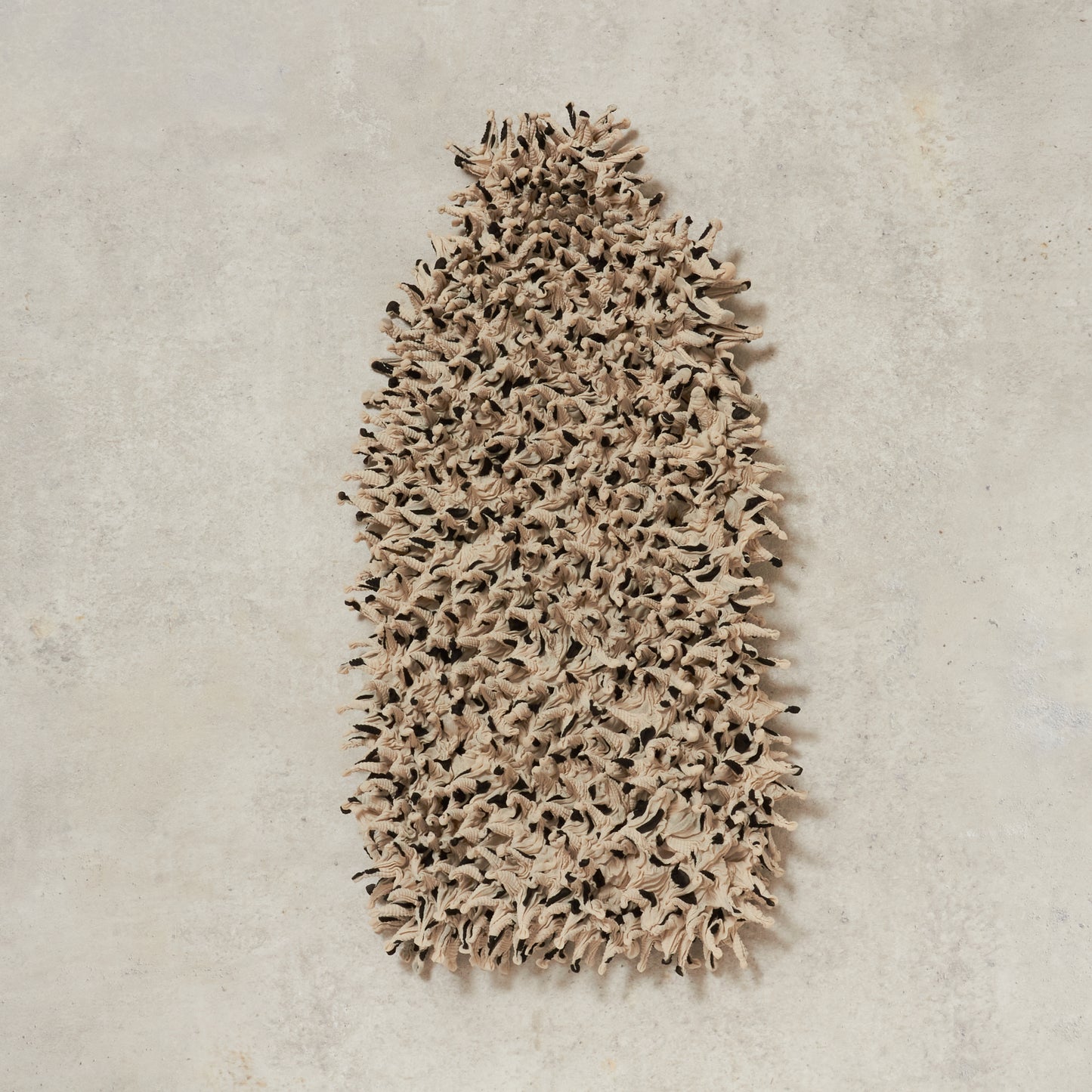 Spiky Shibori Sleeveless Top -  Chiffon, Dot Patterns