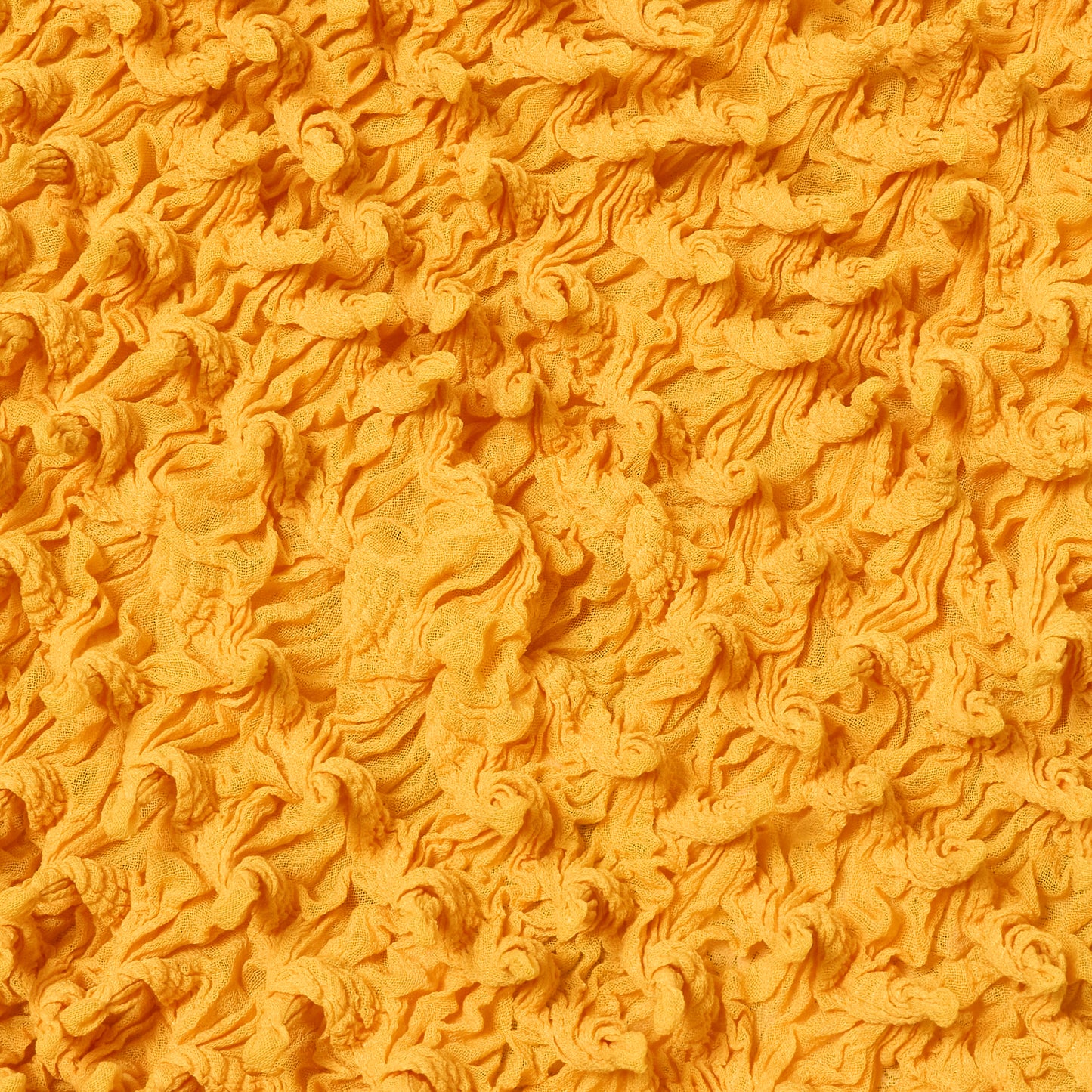 Spiky Shibori Sleeveless Turtleneck Top - Chiffon, Solid Color