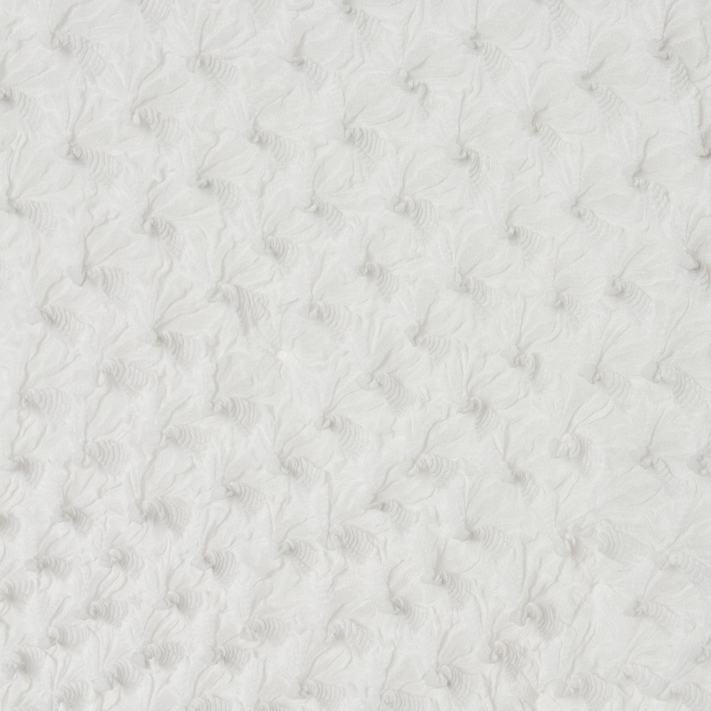Spiky Shibori Cropped Cardigan - Chiffon/Solid Color