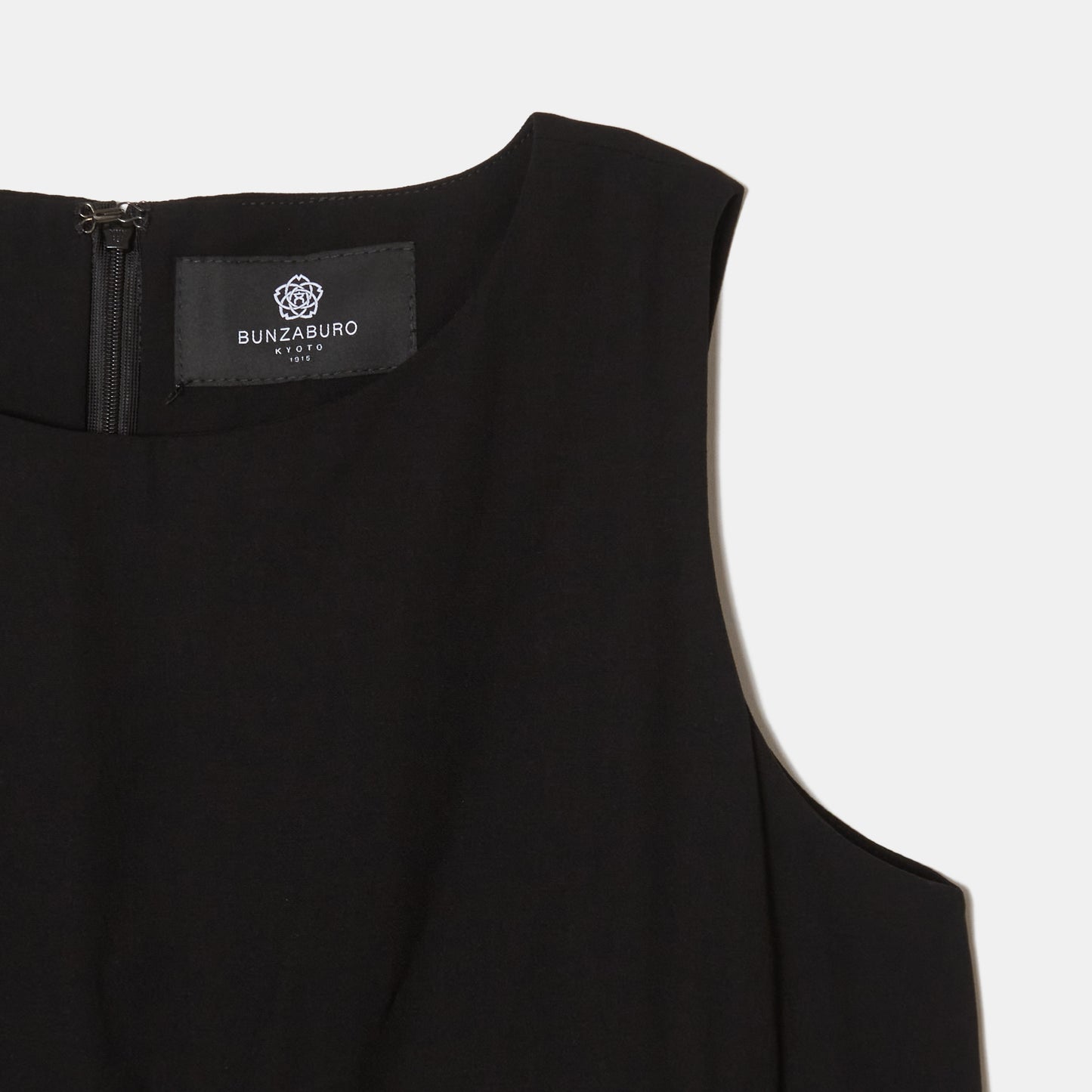 Rolled-Up Shibori Sleeveless Dress - Amundsen