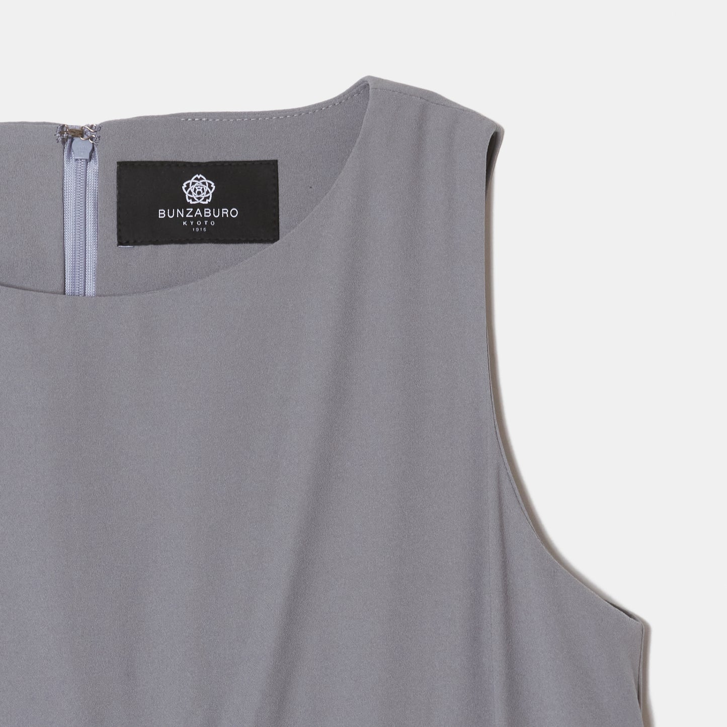 Rolled-Up Shibori Sleeveless Dress - Amundsen