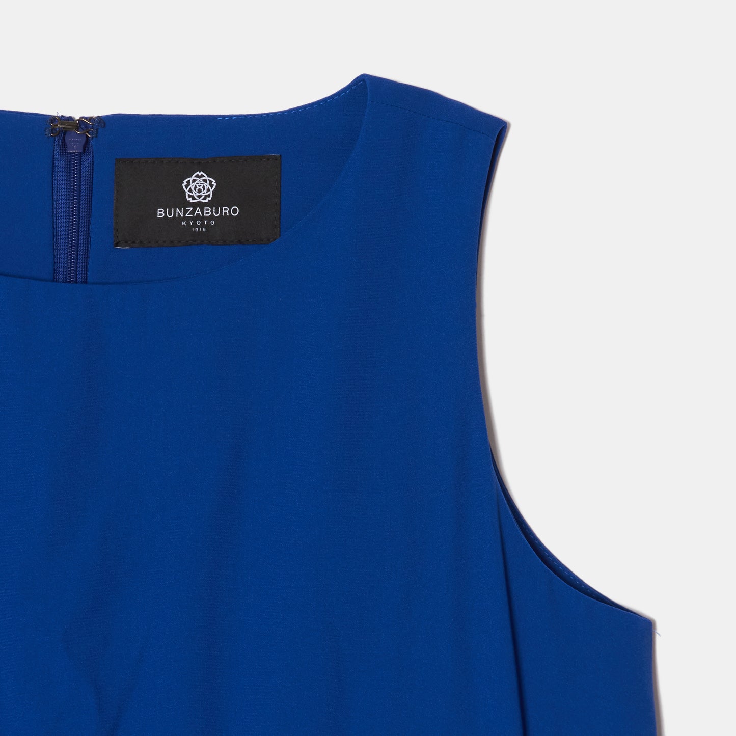 Rolled-Up Shibori Sleeveless Dress - Amundsen