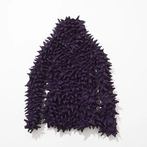 Spiky Shibori Long Sleeve Turtleneck Top - Crepe De Chine