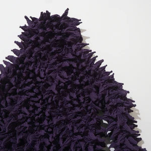 Spiky Shibori Long Sleeve Turtleneck Top - Crepe De Chine