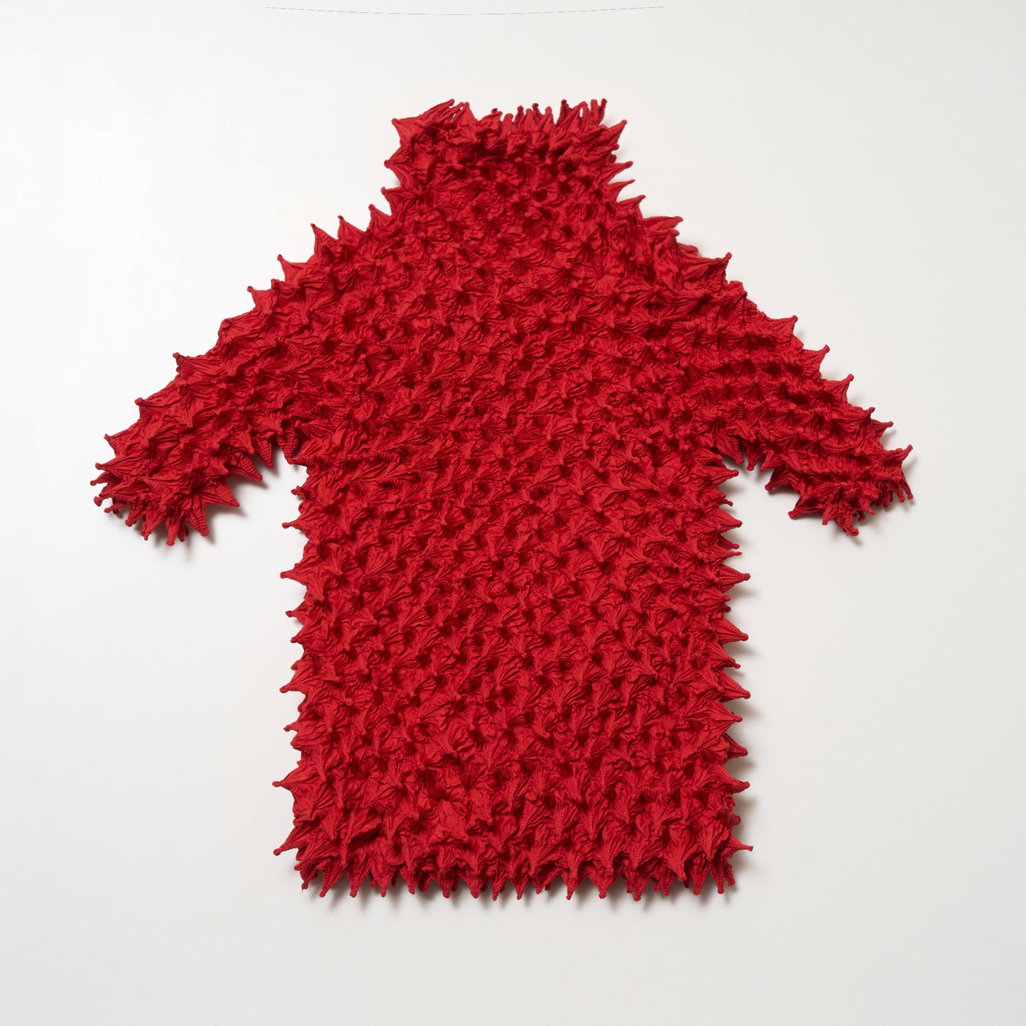 Spiky Shibori Short Sleeve Top - Taffeta