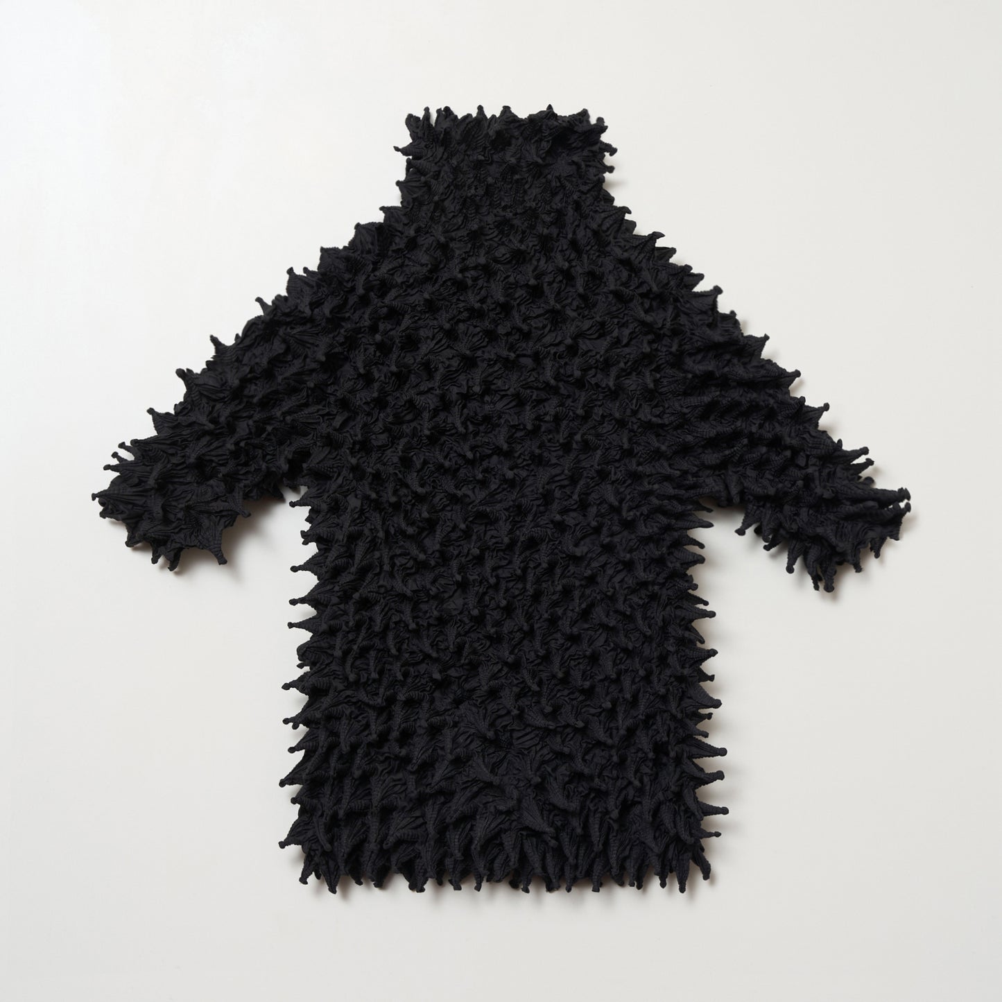 Spiky Shibori Short Sleeve Top - Taffeta