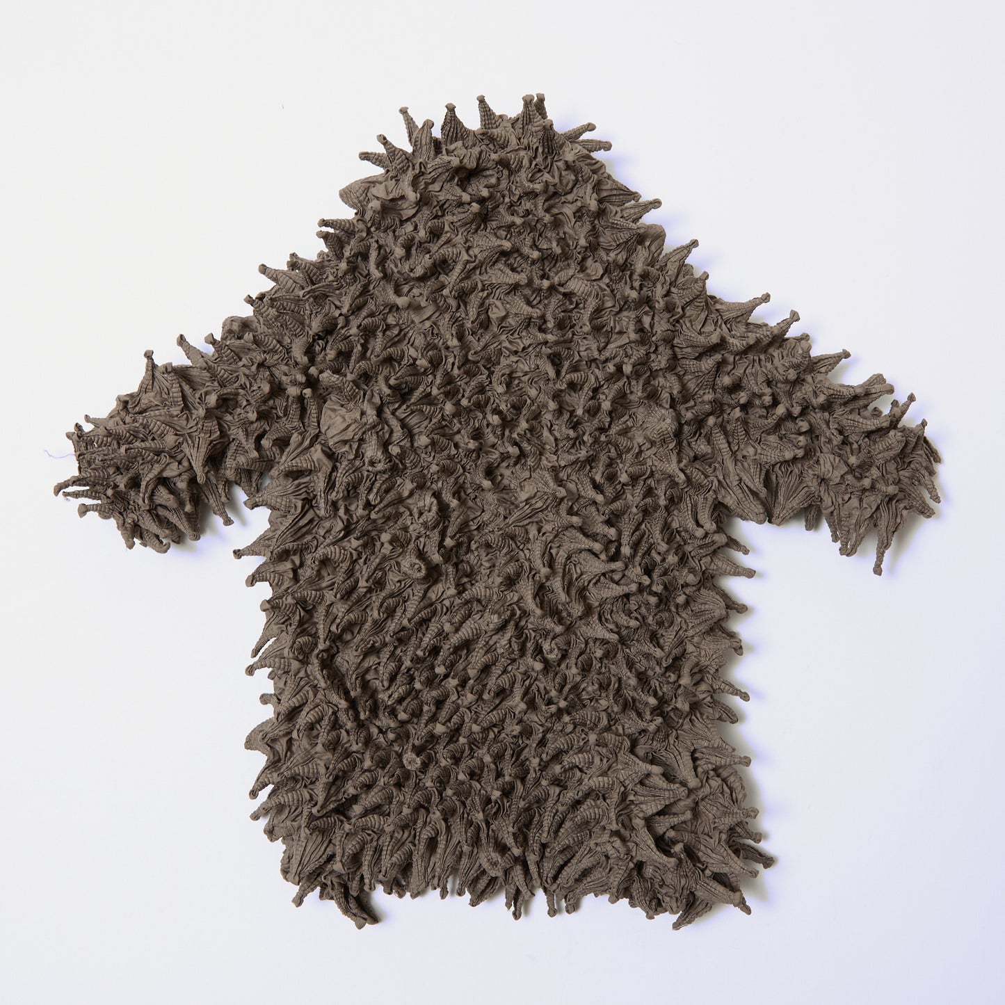 Spiky Shibori Short Sleeve Top - Taffeta