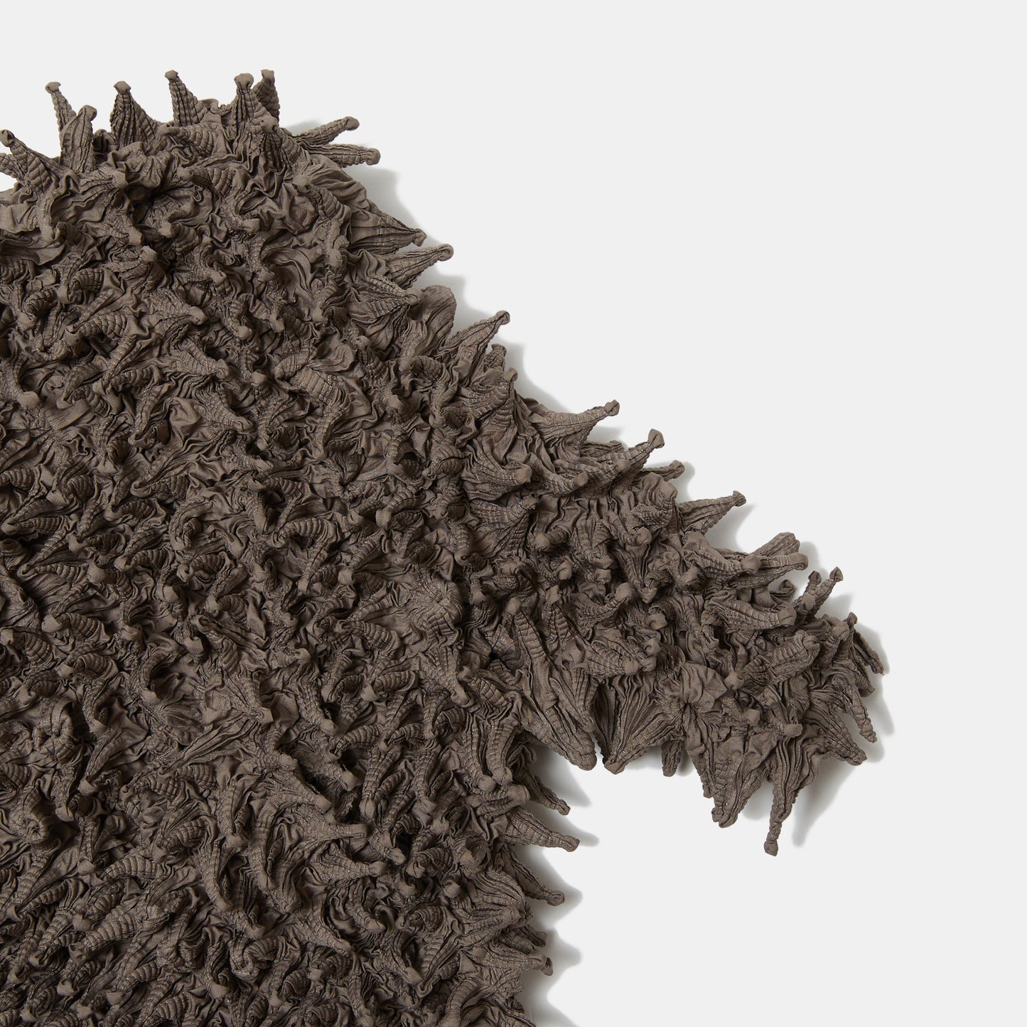 Spiky Shibori Short Sleeve Top - Taffeta