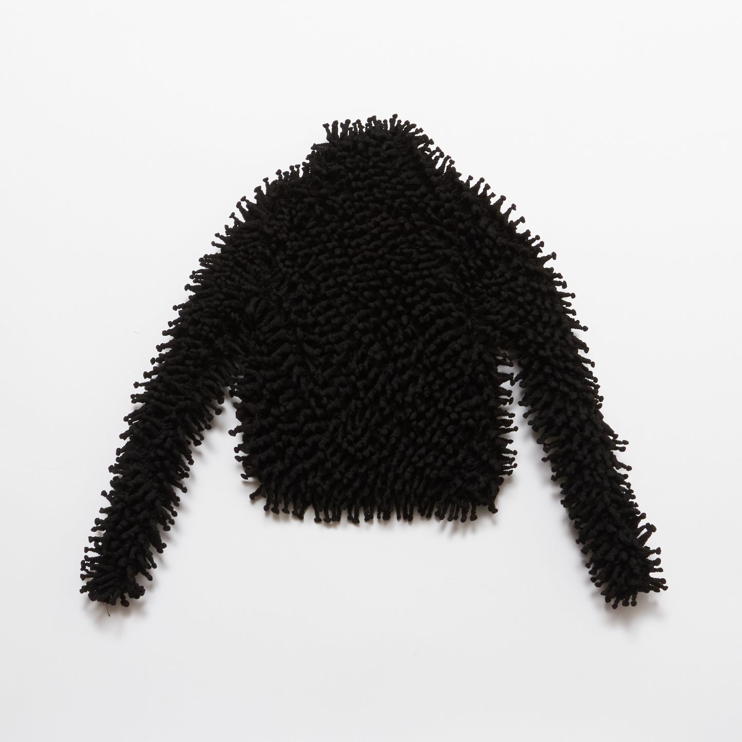 Spiky Shibori Long Sleeve Turtleneck Top - Tricot