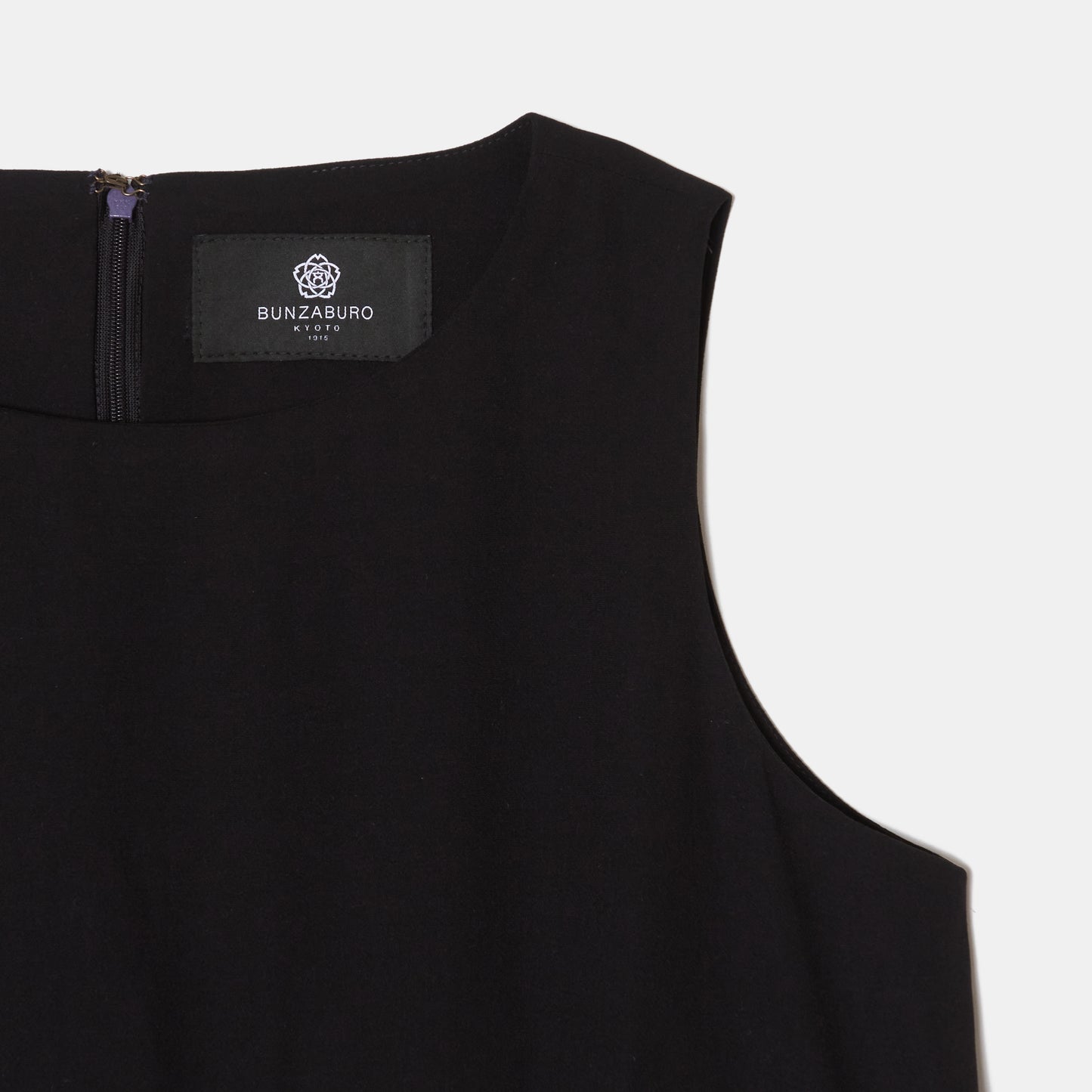 Rolled-Up Shibori Sleeveless Dress, Amundsen/Tie-Dye