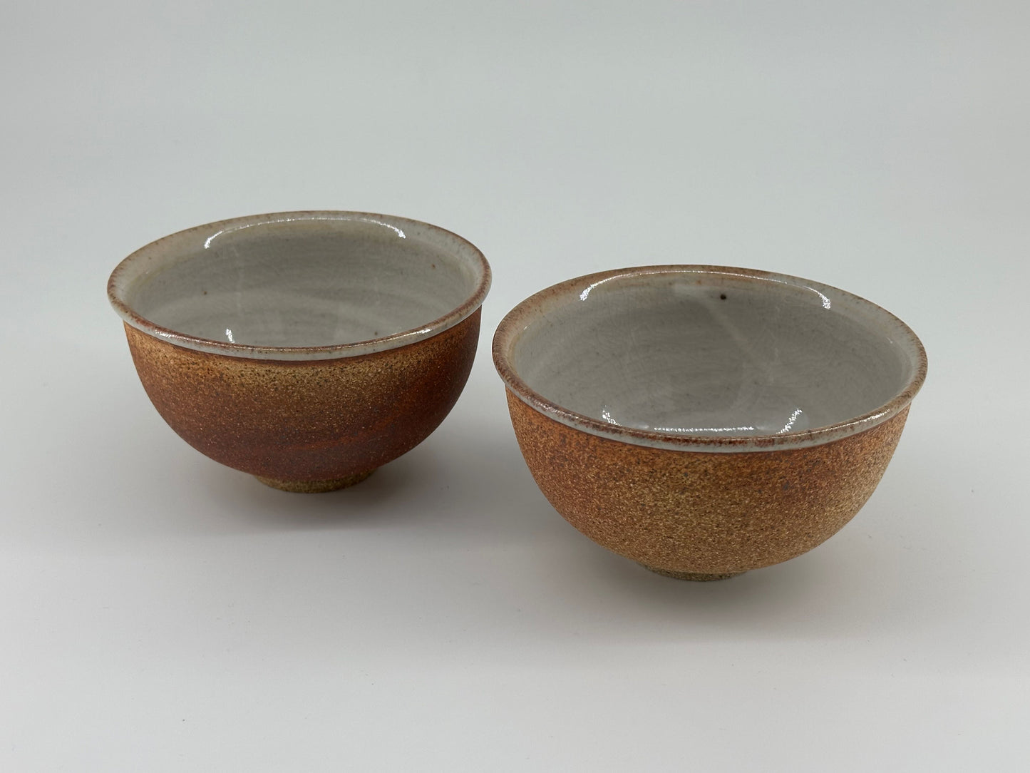 Suga Pottery Tea Bowl - Red Moon