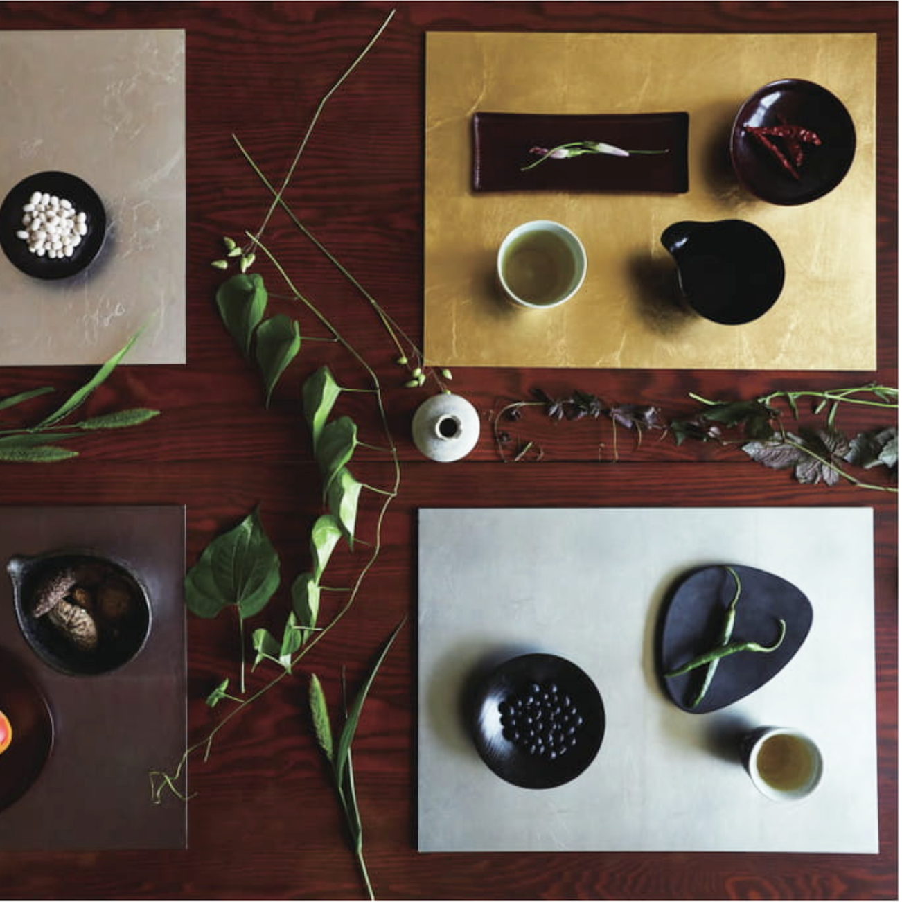 HAKU LA TABLE Gold Placemat