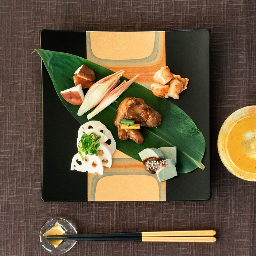 KODAIHAKU Square Plate - Black L