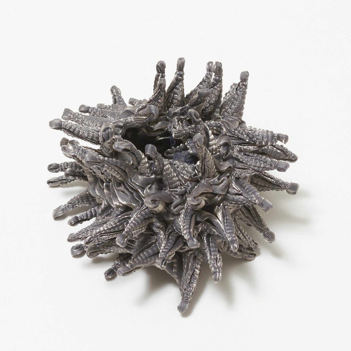 Spiky Shibori Bracelet Narrow Width Metallic