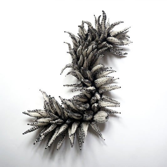 OBai Shibori Silk Scarf - Small