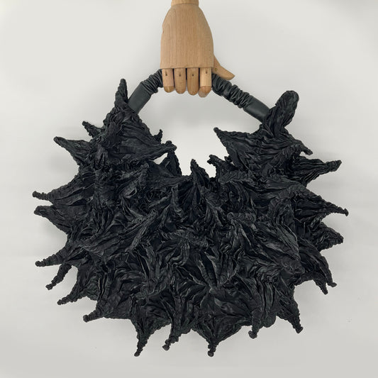 OBai-Shibori Crescent Bag