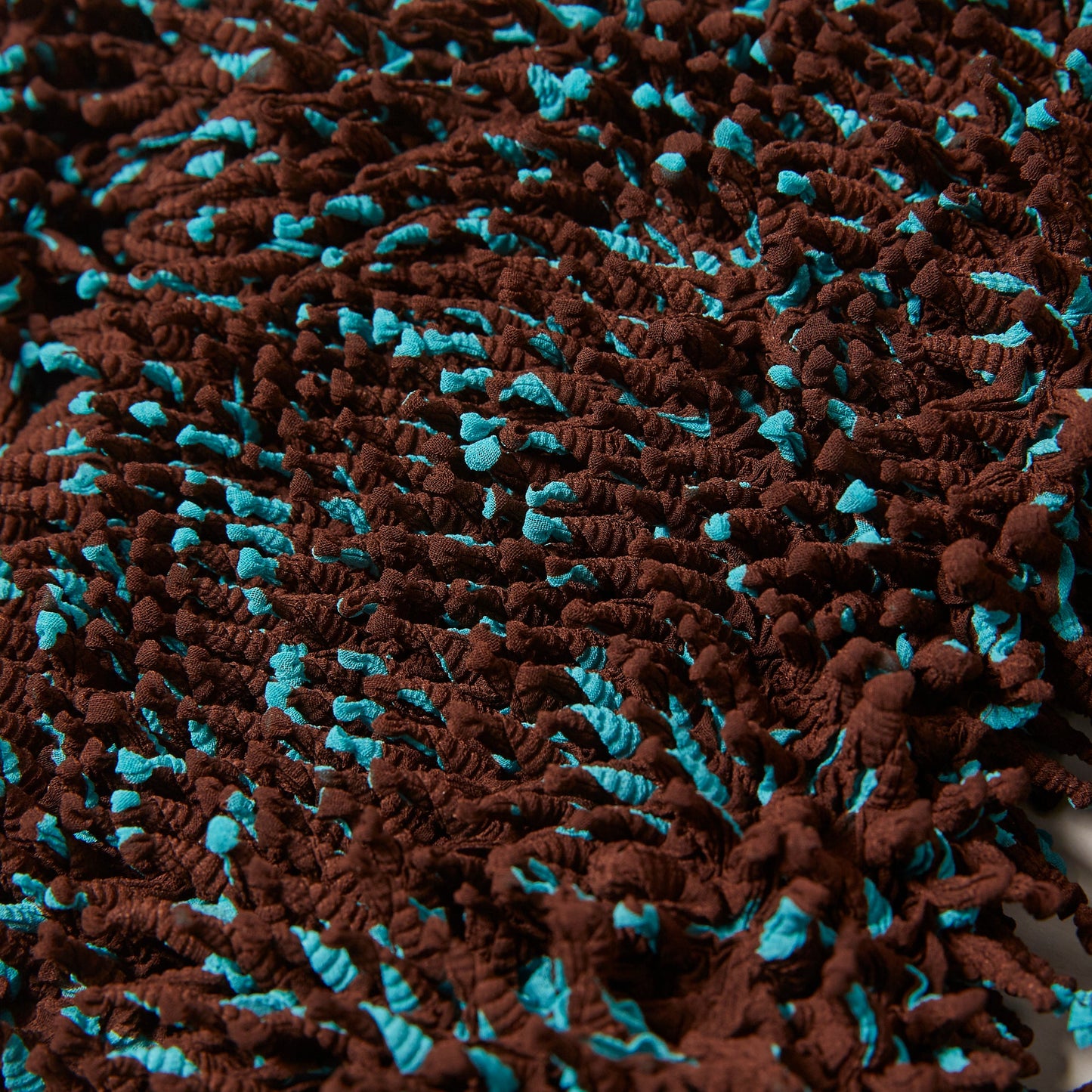 Spiky Shibori Cardigan - Chiffon/Dot Pattern