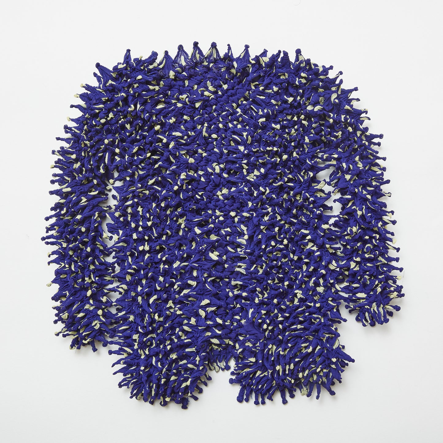 Spiky Shibori Cardigan - Chiffon/Dot Pattern