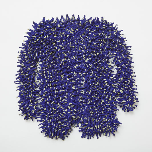 Spiky Shibori Cardigan - Chiffon/Dot Pattern