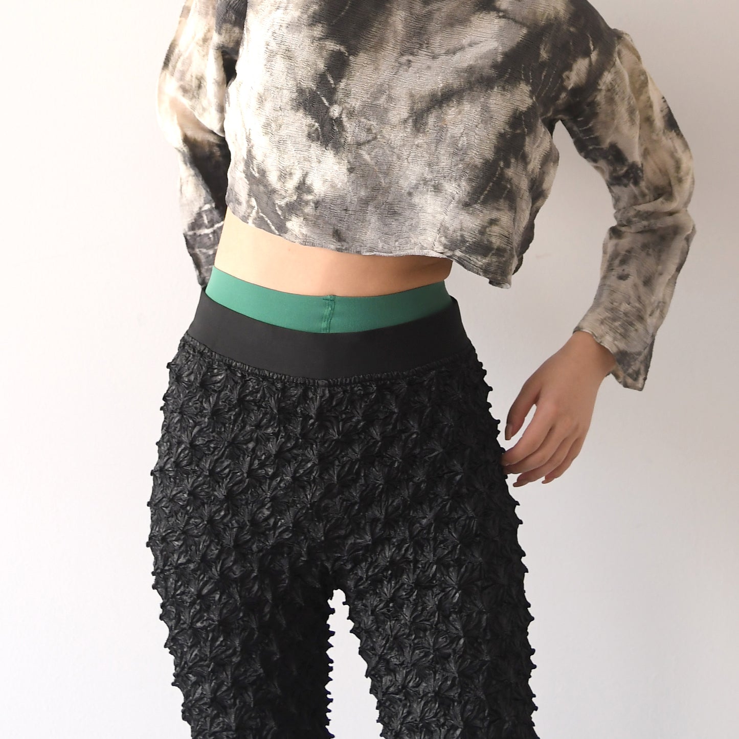 Spiky Shibori Pants