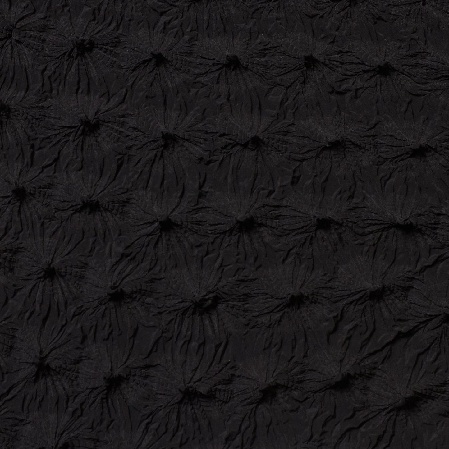 Spiky Shibori Long Sleeve Turtleneck Top - Crepe De Chine
