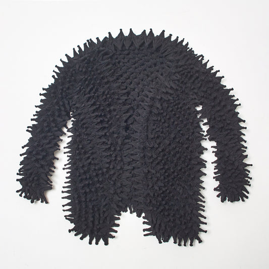 Spiky Shibori Cardigan - Crepe De Chine