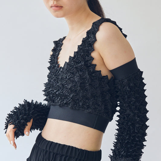 Spiky Shibori Bra Top