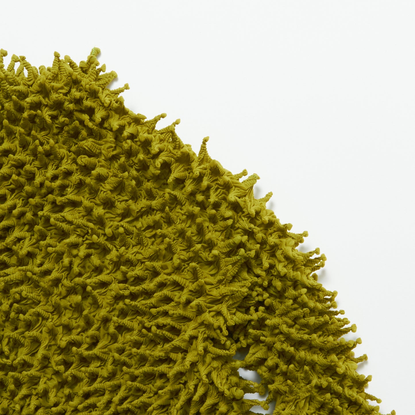 Short Spiky Shibori Long Sleeve Turtleneck Top - Tricot