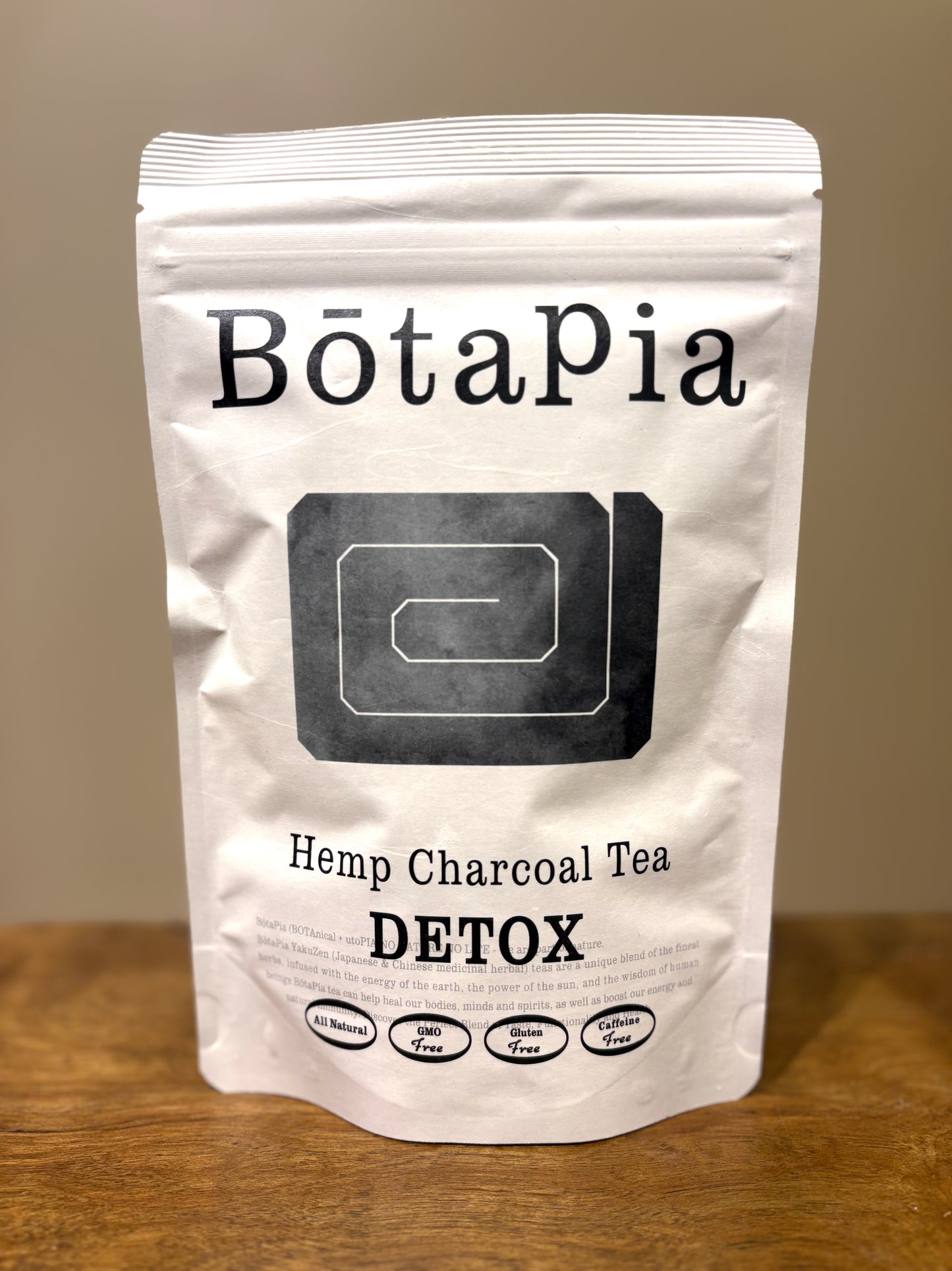 Botapia "DETOX" Hemp Charcoal Tea