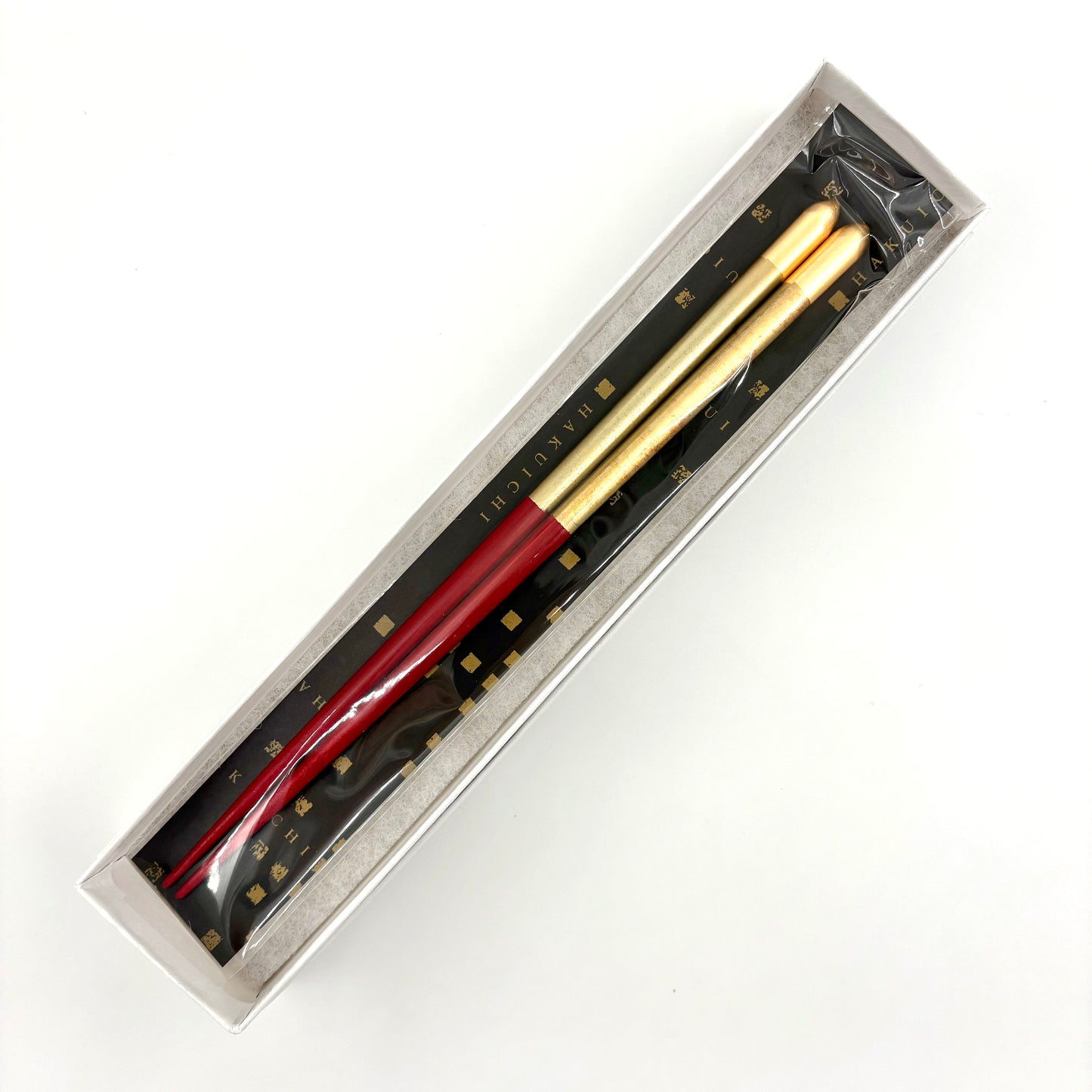 KODAIHAKU Gold and Red Chopticks