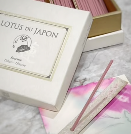 TOKYO KODO "First Collection" LOTUS DU JAPON  Incense and Holder Set 