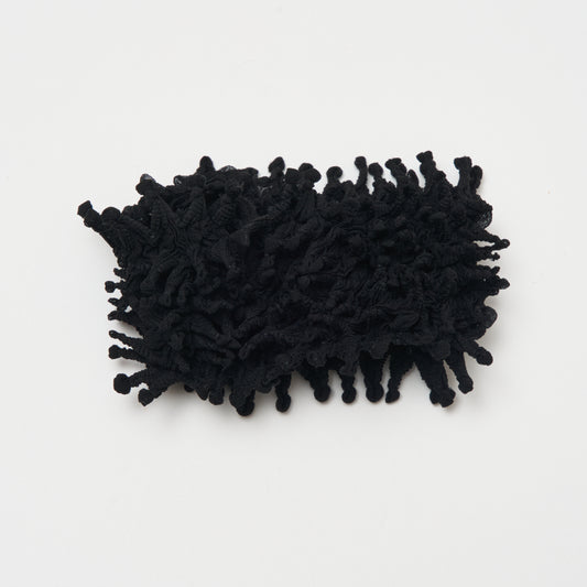 Small Spiky Shibori Necklace - Chiffon Wide Width