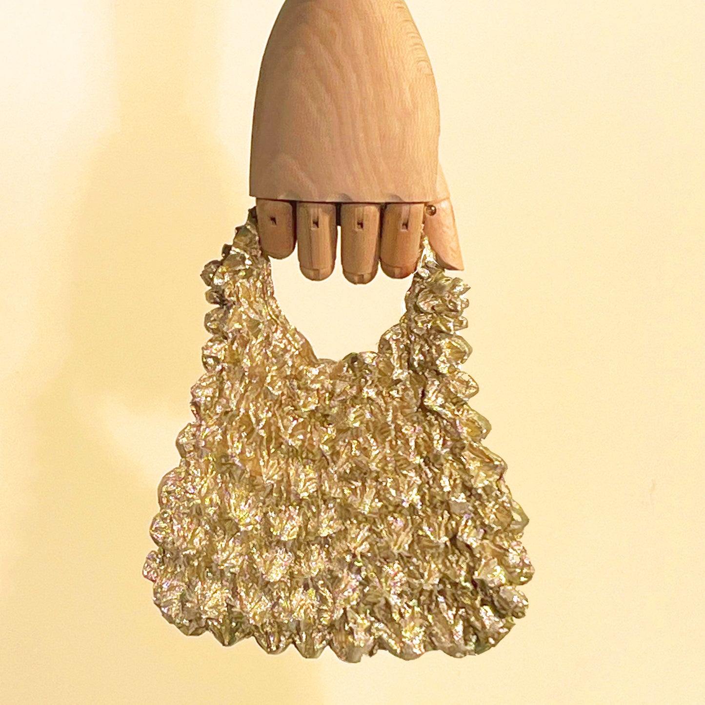 Puku-Puku Mini-Mini Bag - Metallic