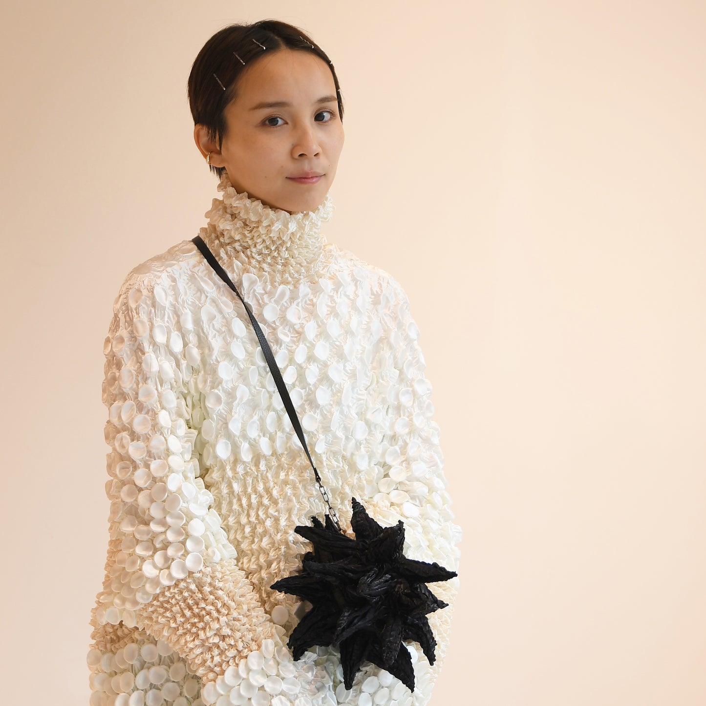 Oversized Pullovers with Two Kinds of Shibori